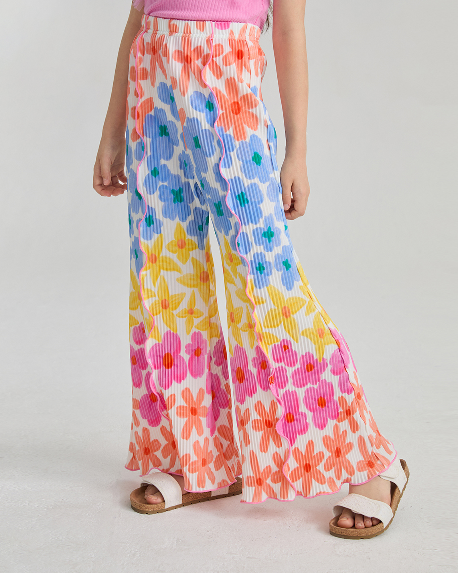 🦋Garden Explorer: Quick-Dry Full-Length Pants with Vibrant Flower Prints🌸