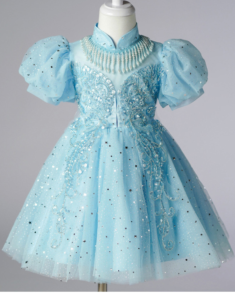 β¨ Puff Sleeve Tulle Princess Dress β Fluff, Fun & Fairy Twirls π
