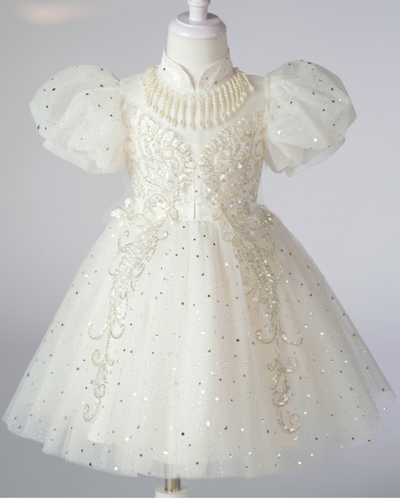 β¨ Puff Sleeve Tulle Princess Dress β Fluff, Fun & Fairy Twirls π