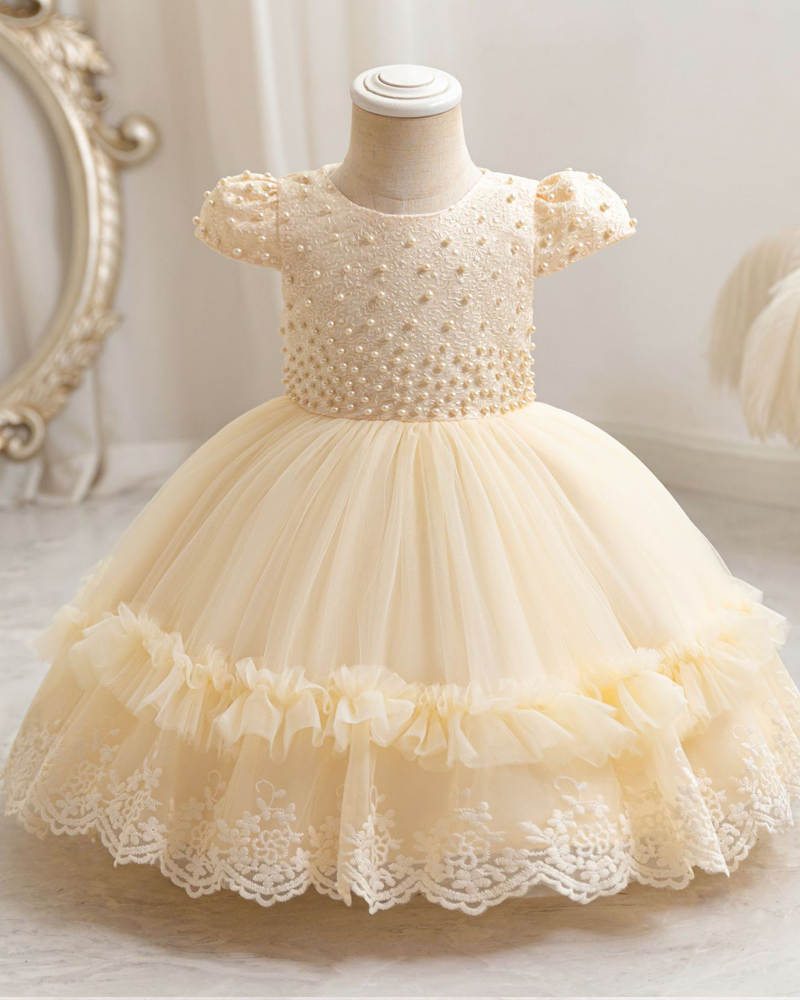 โจ Beaded Tulle Princess Dress โ Sparkle, Twirl & Shine ๐