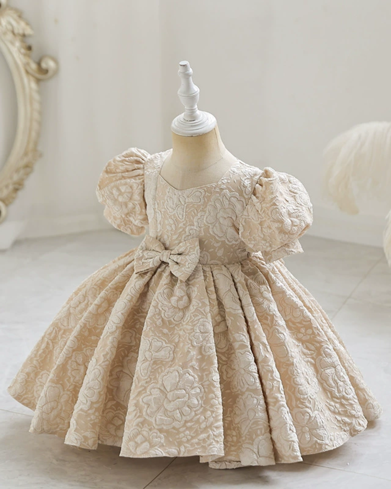 🌸Blossom Belle" Short-Sleeve Party Dress – Whimsical Elegance🌸