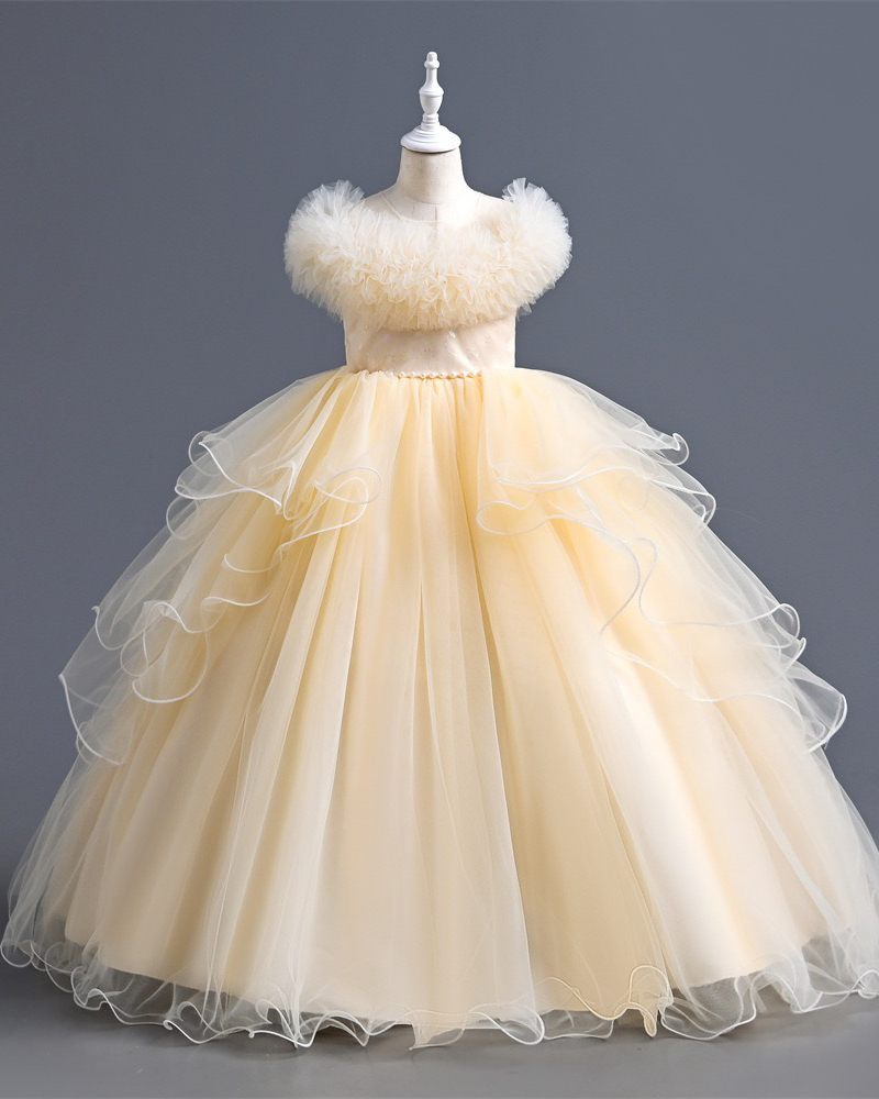 🌸Pink Fantasy" Princess Gown – A Dream in Tulle🌸