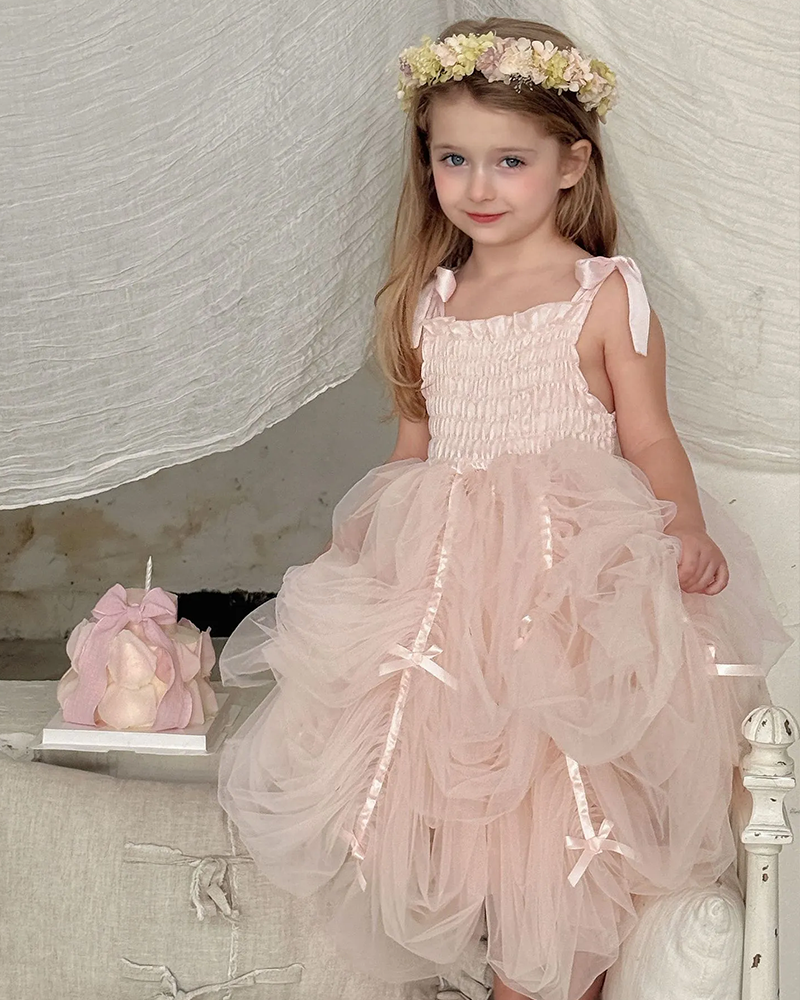 🌟Blush Pink Princess Dress – A Birthday Dream Come True🌟
