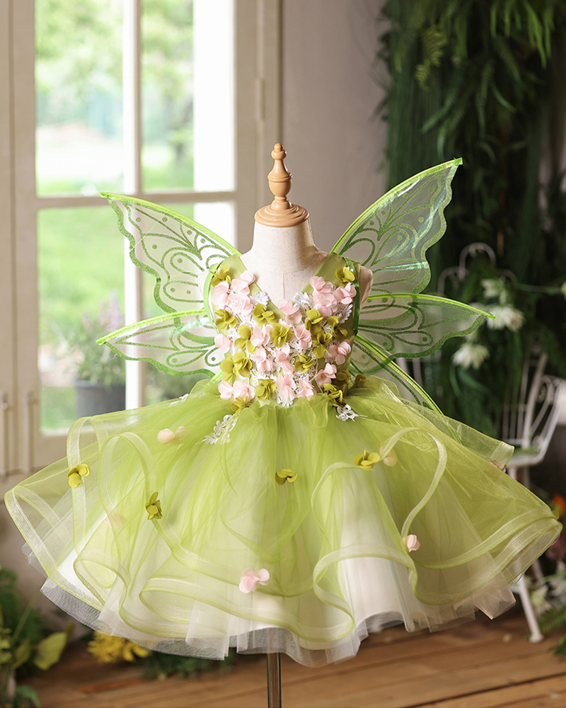 🧚‍♀️Fairy Princess Dress – A Living Garden🧚‍♀️