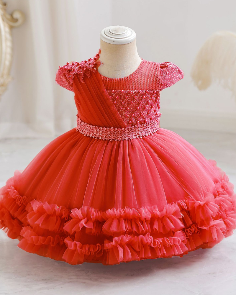🍰 Tulle Cake Princess Dress – Layers of Fluff & Fairy Magic ✨