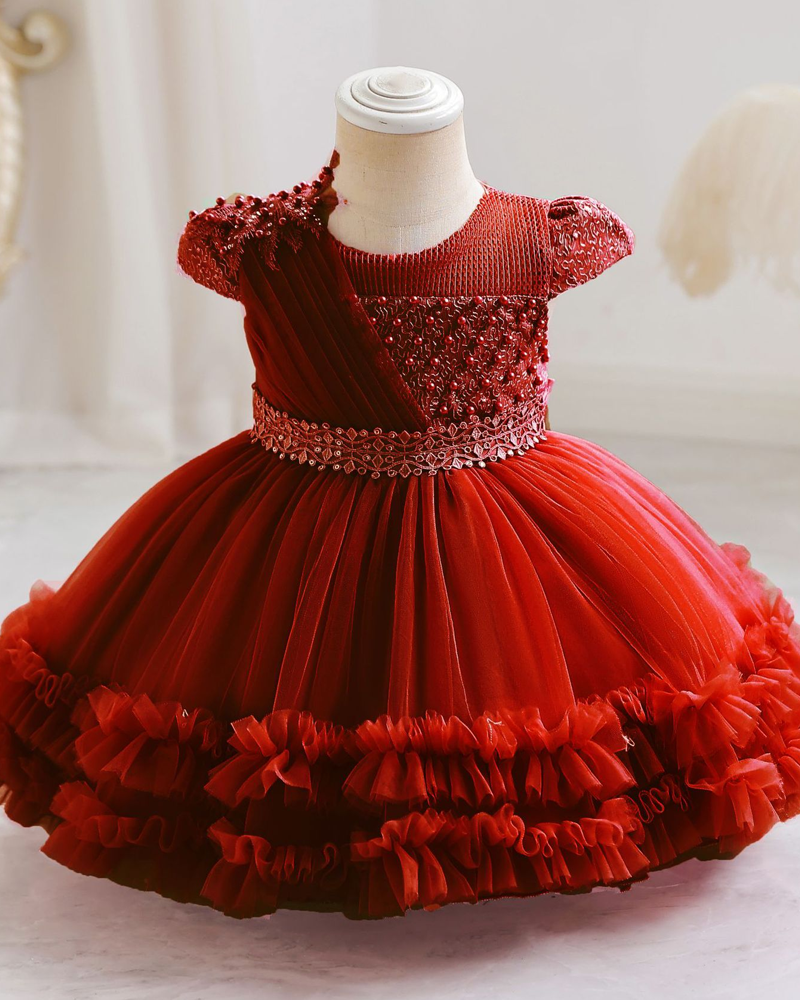 🍰 Tulle Cake Princess Dress – Layers of Fluff & Fairy Magic ✨