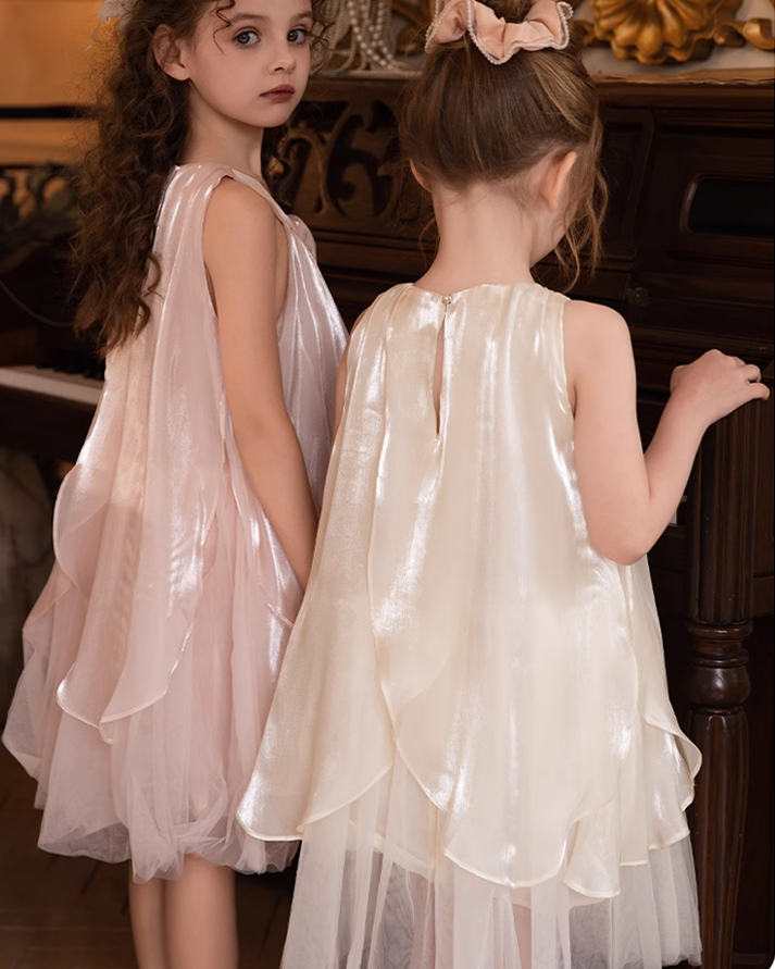 🌹Radiant Rose" Sleeveless Dress – Sunlight Made Fabric🌹