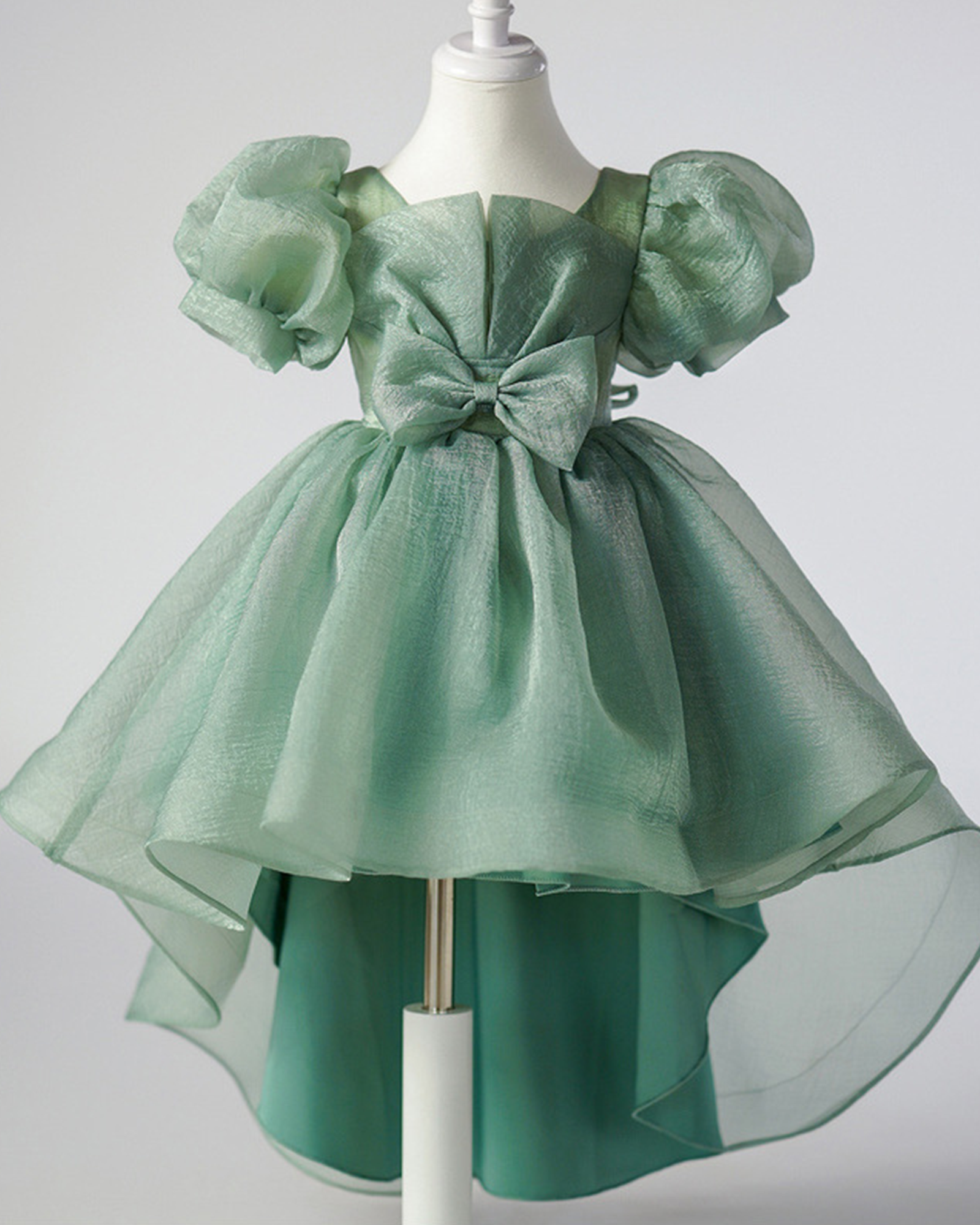 🌟 Cloud Tulle Dress – Asymmetrical Whimsy 🌤️