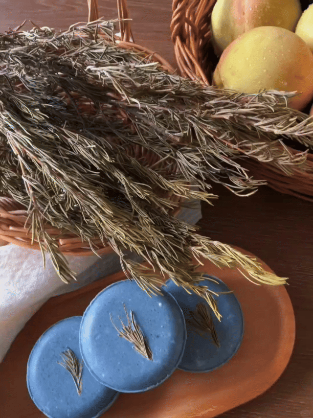 Artisan Peppermint Rosemary Revive Amino Acid Shampoo Bar – Refreshing Scalp Care Anti-Dandruff Hair Soap (75g)