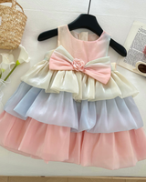 🌟 Ombré Tulle Cake Dress – Princess-Ready 🌸