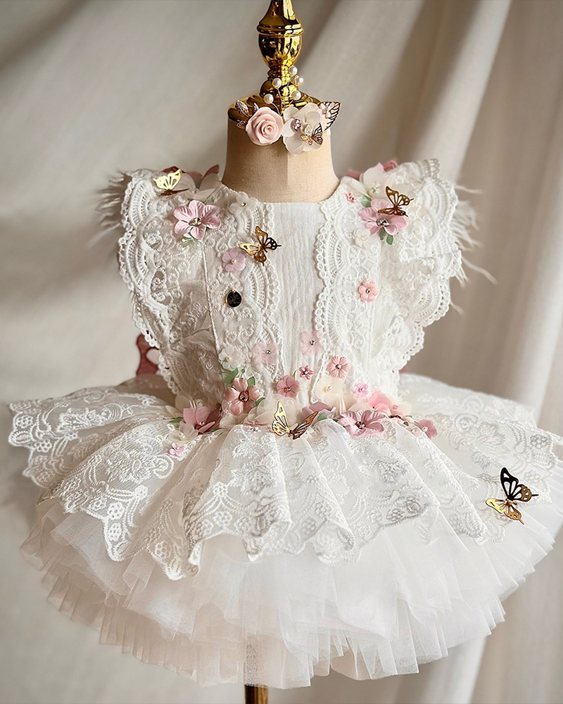 🌸Enchanted Garden" Mini Dress – A Whimsical Masterpiece🌸