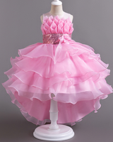 🌹Cascading Tulle Gown – Short Front, Long Back Elegance✨