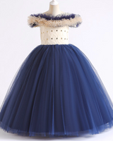 🌹Off-Shoulder Lattice Gown – Tulle Elegance 🌹