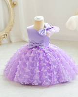 🦋Flutter Fantasy: 3D Butterfly Princess Dress for Little Dreamers 🦋