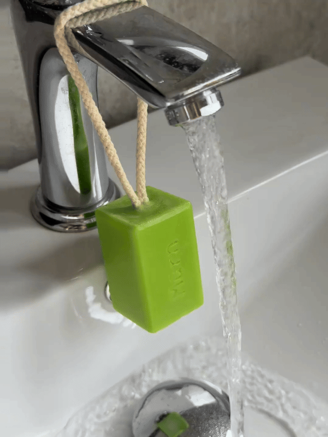 Artisan Bergamot Lemon Lanyard Handmade Soap – Brightening Refreshing Bath Bar (120g)