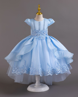 🌸Cascading Tulle Garden Dress – Lace & Blooms 🌸