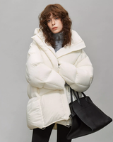 The Cloud Hug Hooded Down Coat