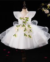 🔥BESTSELLER🔥 Floral Fairy Princess Dress – Whimsical Blooms & Ethereal Tulle ✨