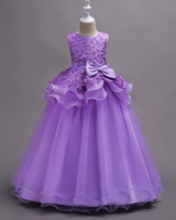 🌸Blossom Cascade: 3D Floral Tiered Tulle Gown for Ethereal Elegance✨