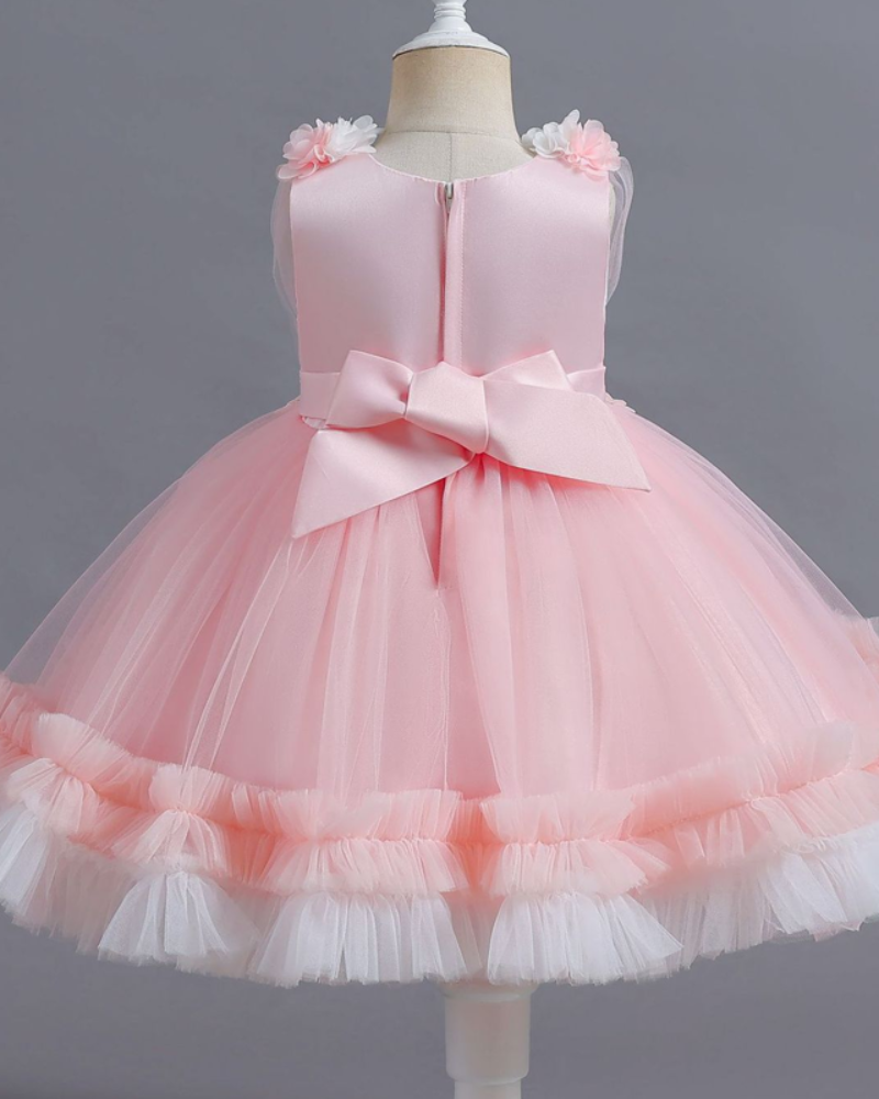 🌸 Blooming Belle Tulle Dress – Layers of Petals & Party Magic 🎀