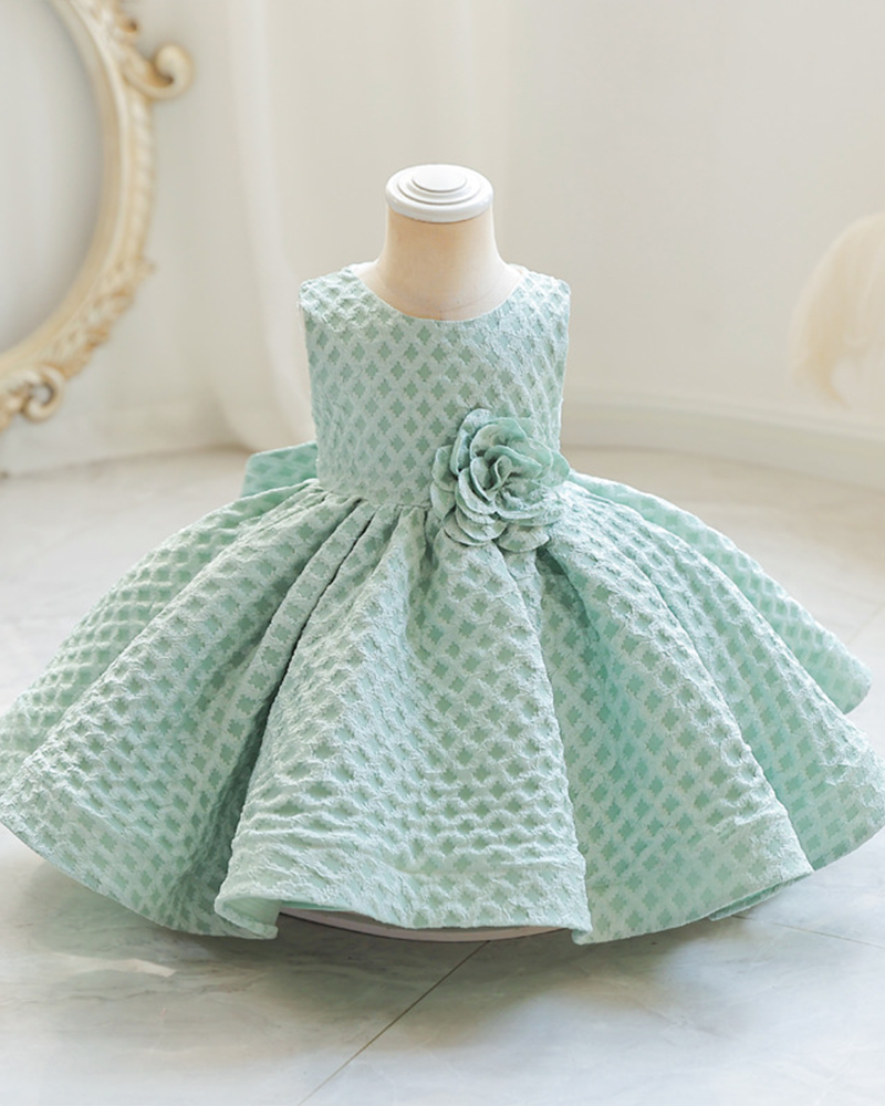 🌸Garden Plaid" Sleeveless Party Dress – Whimsical & Chic🌸