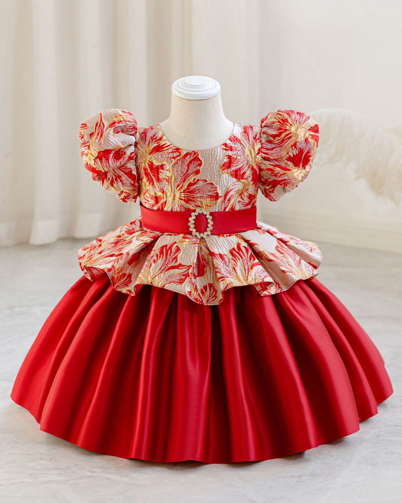 🌹Satin Texture Dress – Double-Layer Elegance 🌹