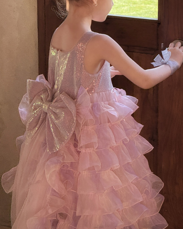 👑Majestic Eclipse" Princess Gown – Two Dresses in One!👑