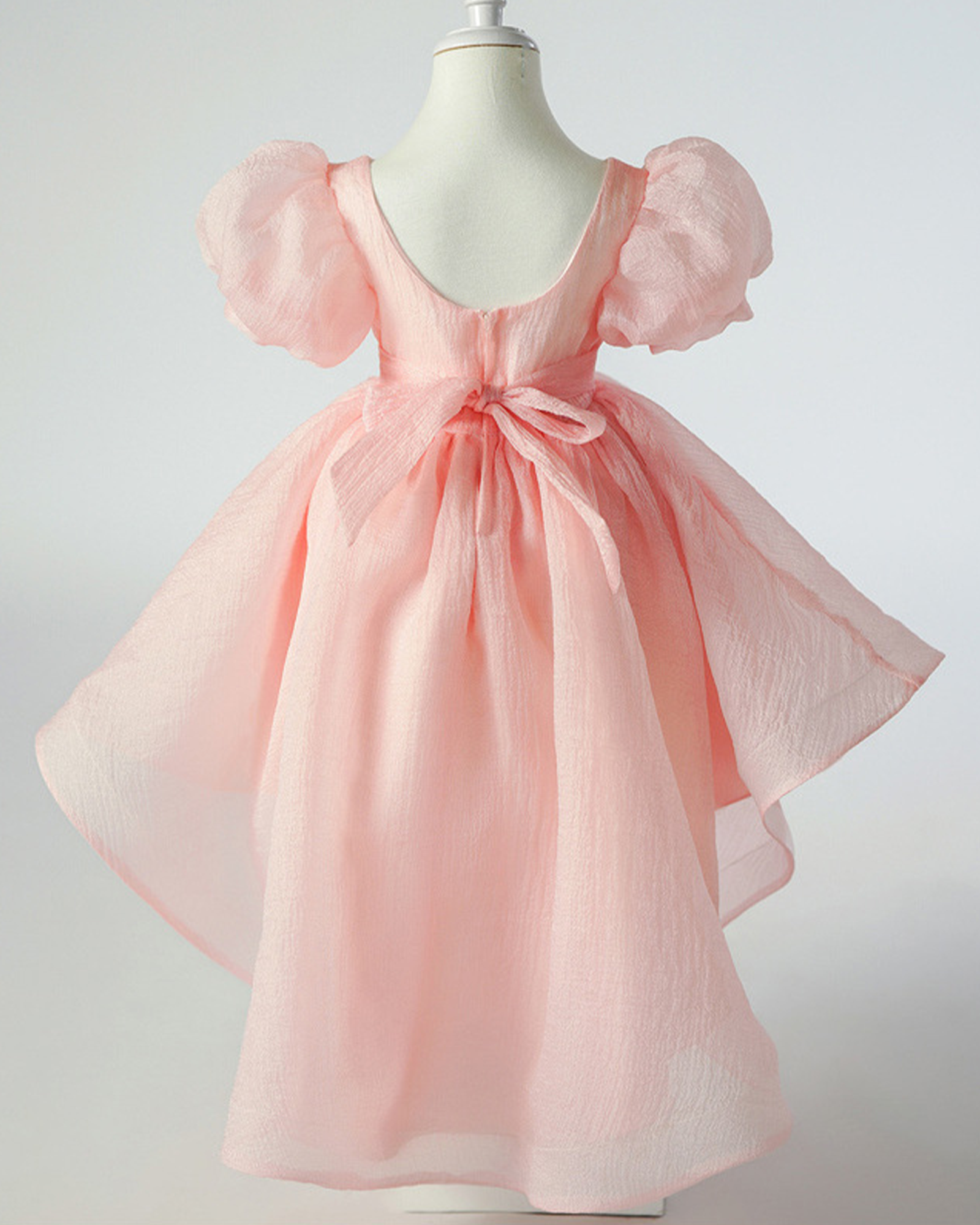 🌟 Cloud Tulle Dress – Asymmetrical Whimsy 🌤️