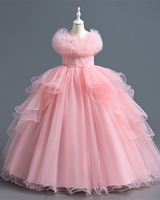 🌸Pink Fantasy" Princess Gown – A Dream in Tulle🌸