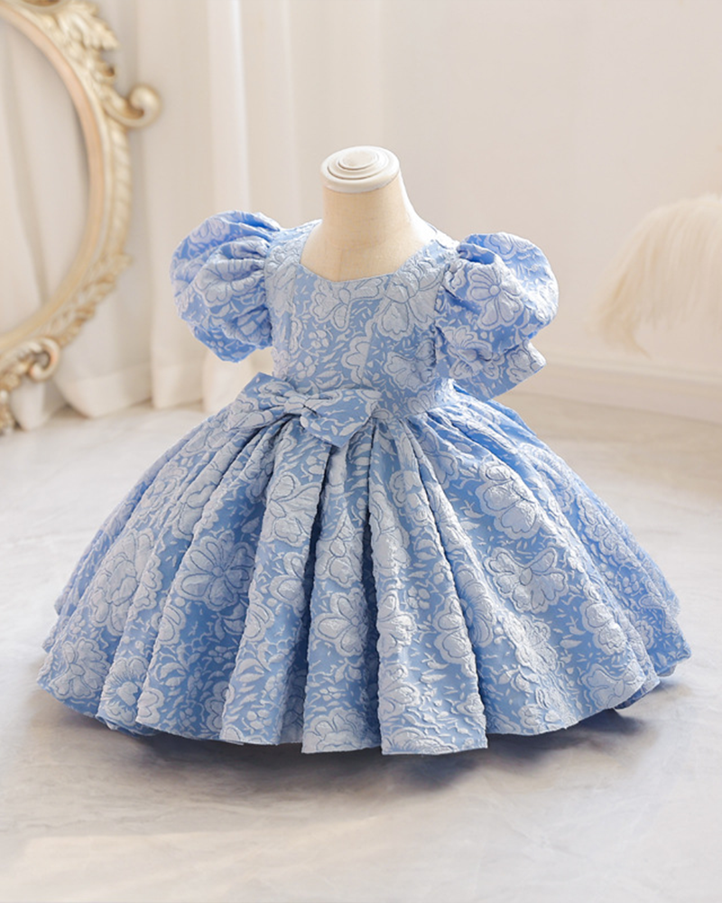 🌸Blossom Belle" Short-Sleeve Party Dress – Whimsical Elegance🌸