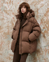 The Cloud Hug Hooded Down Coat