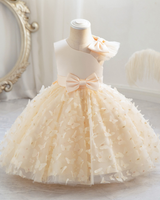 🦋Flutter Fantasy: 3D Butterfly Princess Dress for Little Dreamers 🦋