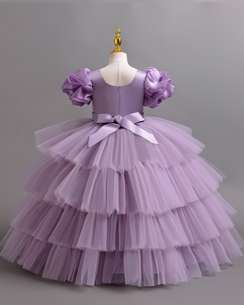 🎀Elegant Puff: Dreamy Tulle Ball Gown for Timeless Glamour ✨