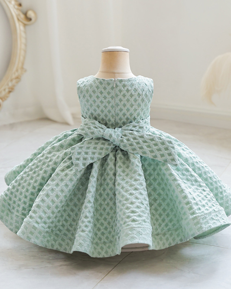 🌸Garden Plaid" Sleeveless Party Dress – Whimsical & Chic🌸