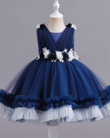 🌸 Blooming Belle Tulle Dress – Layers of Petals & Party Magic 🎀