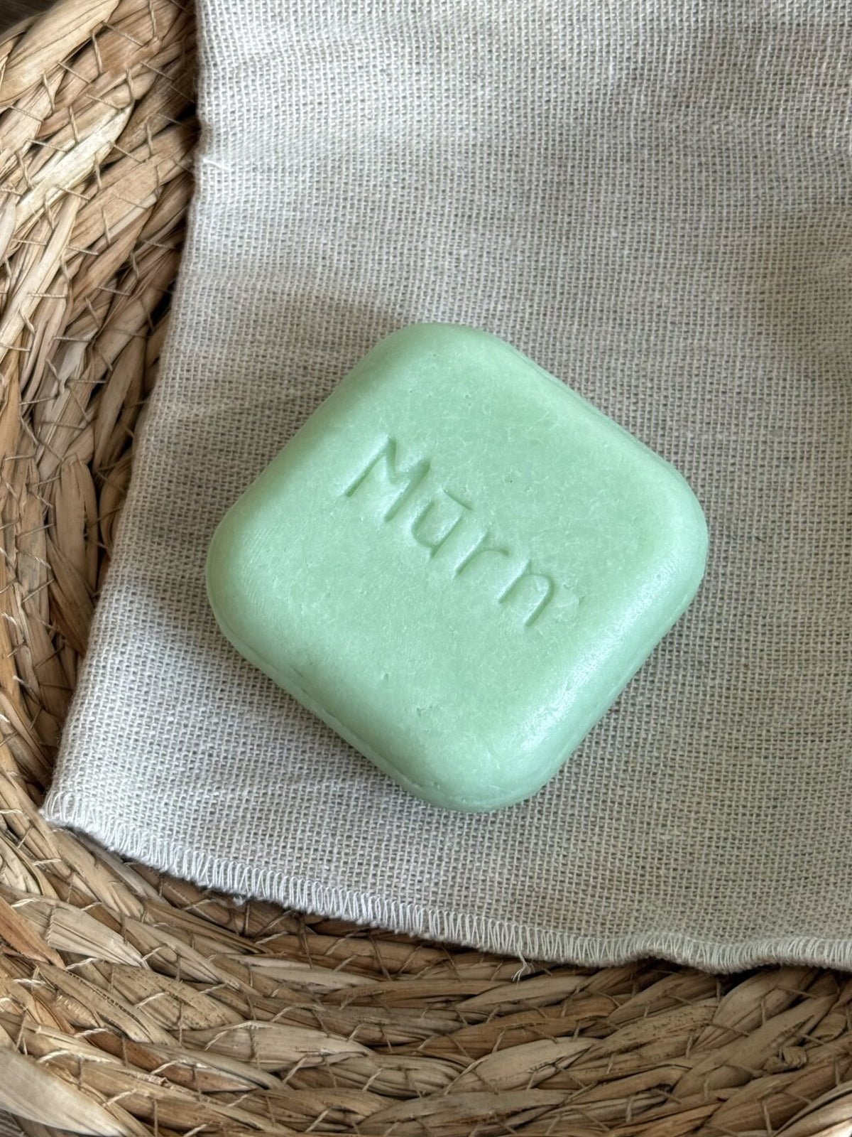 Artisan Mint Lemon Verbena Handmade Milled Soap – Refreshing Cooling Bath Bar (80g)