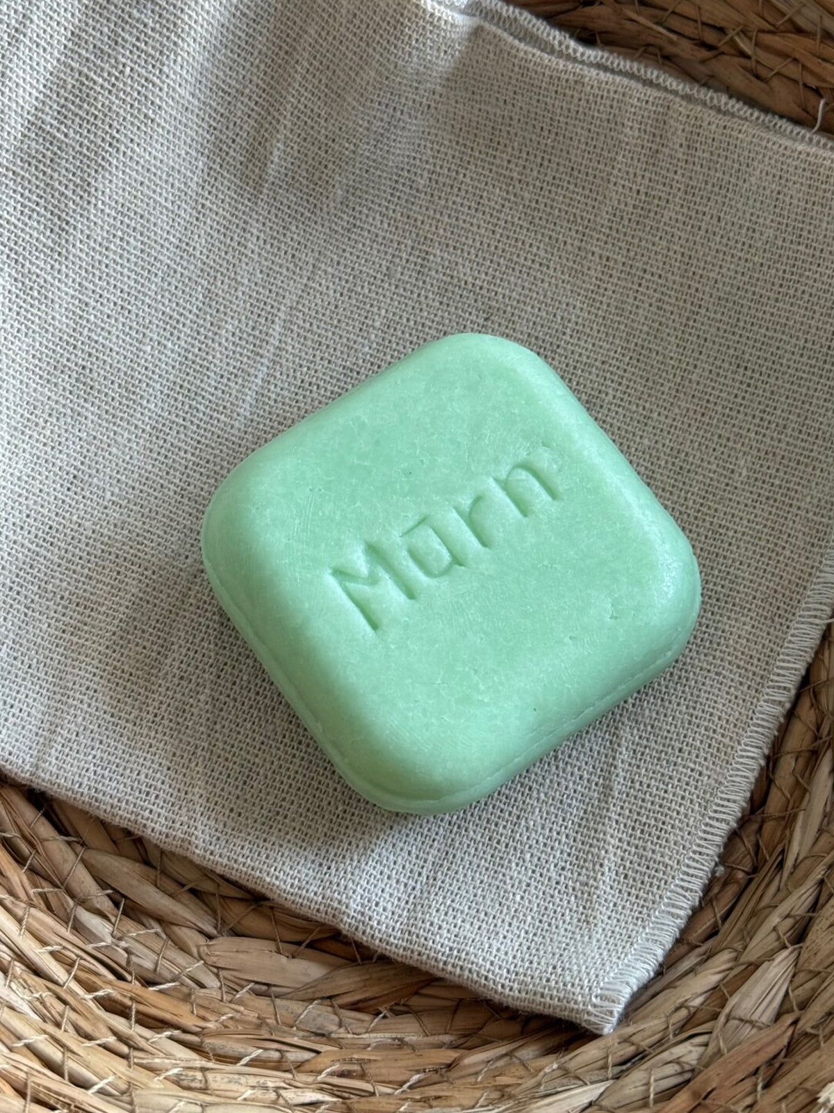 Artisan Mint Lemon Verbena Handmade Milled Soap – Refreshing Cooling Bath Bar (80g)