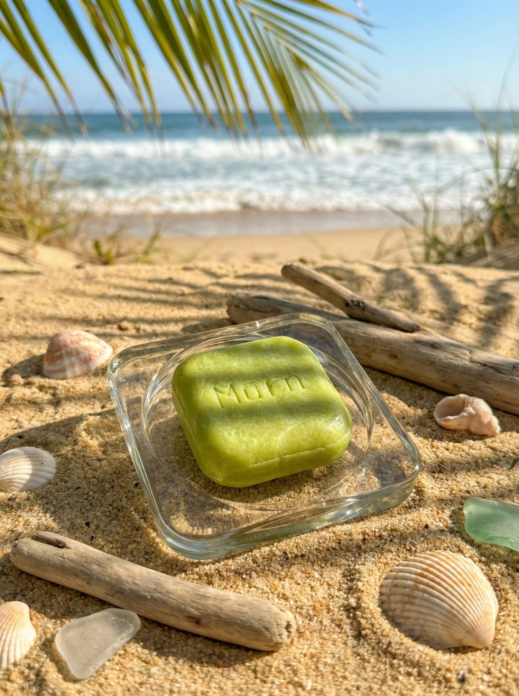 Artisan Bergamot Lemon Handmade Milled Soap – Refreshing Brightening Bath Bar (80g)