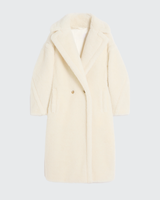 Teddy Icon Alpaca Wool Coat