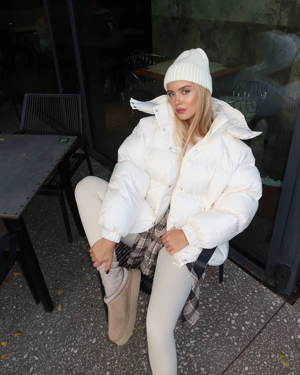 Short Puffer Down Jacket