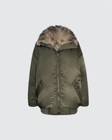 Heavyweight Plush Lining Parka Jacket