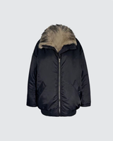 Heavyweight Plush Lining Parka Jacket