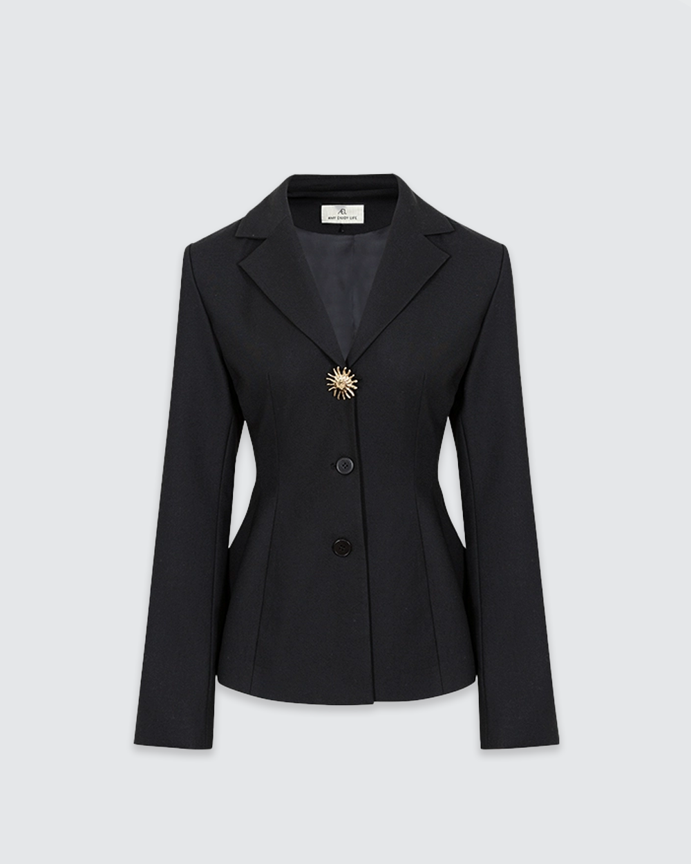 Tencel Wool Blazer Mini Skirt Set