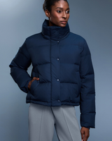 Detachable Hood Thickened Warm White Duck Down Jacket