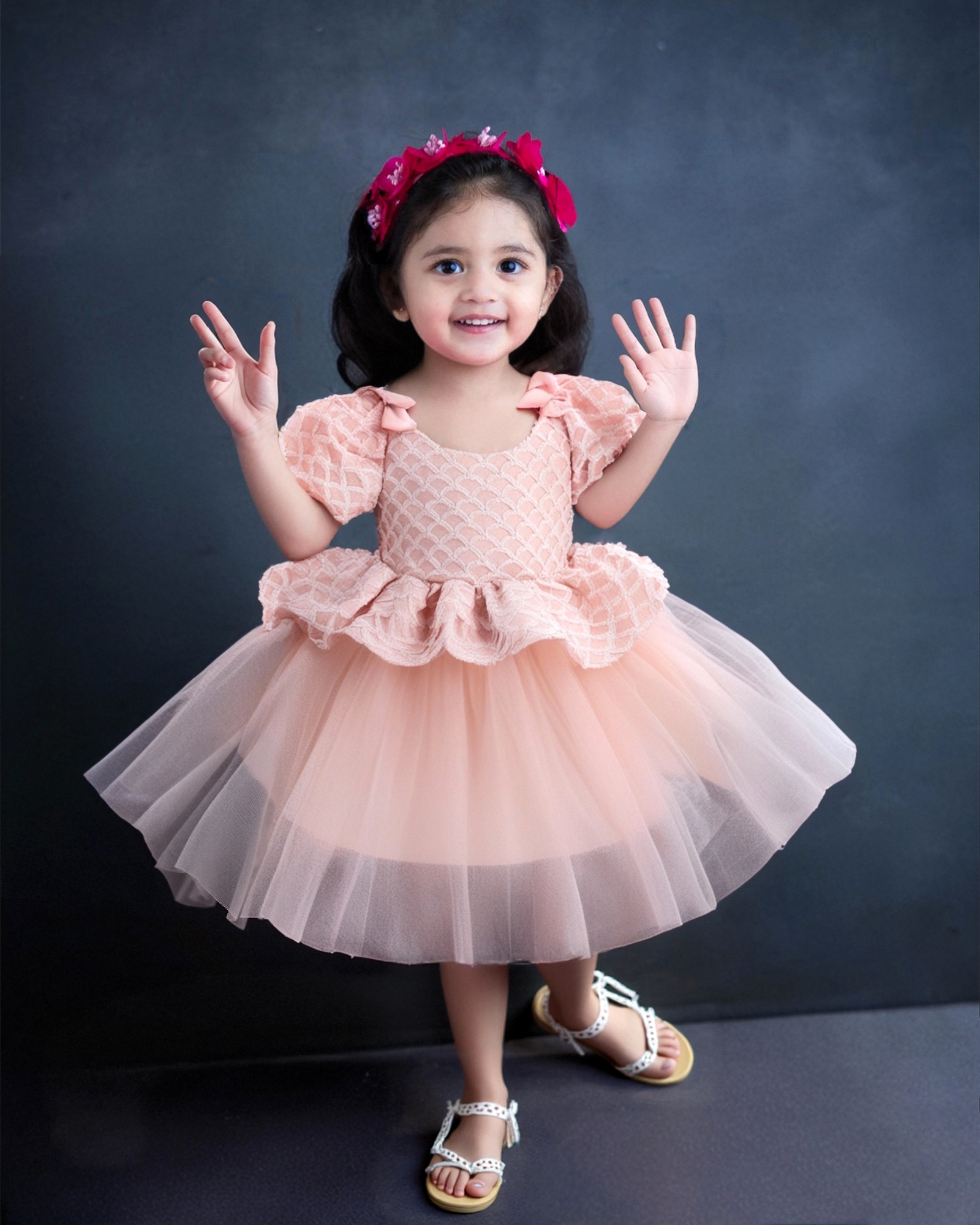 🎀 Baby Tulle Puff Dress – Soft, Sweet & Party-Ready ✨