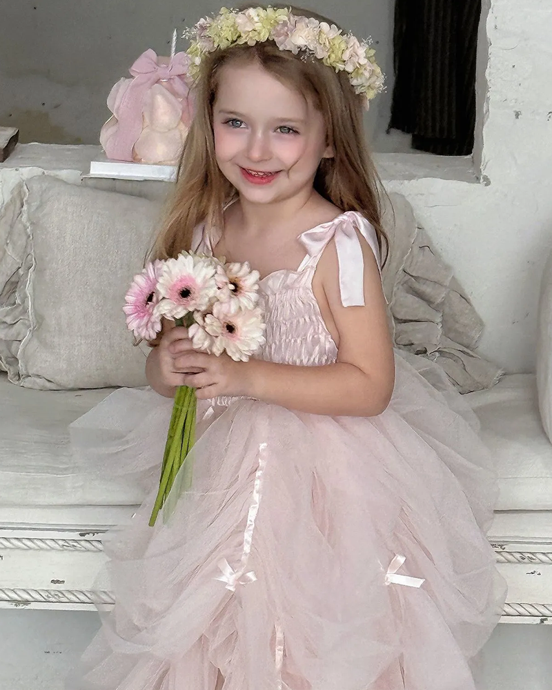 🌟Blush Pink Princess Dress – A Birthday Dream Come True🌟