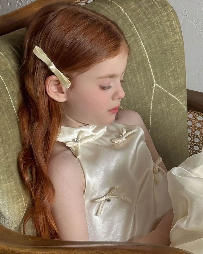 🌙Satin Ribbon Princess Dress – For Moonlit Waltz Dreamers🌙
