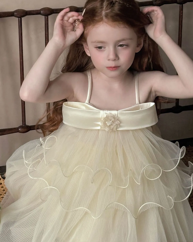 🌙Butterfly Bow Tulle Dress – A Fairytale Come to Life🌙